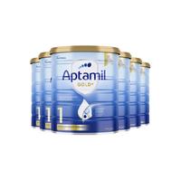 爱他美爱他美(Aptamil)澳洲爱他美金装婴幼儿奶粉900g JD保税仓配送 1段 * 6罐