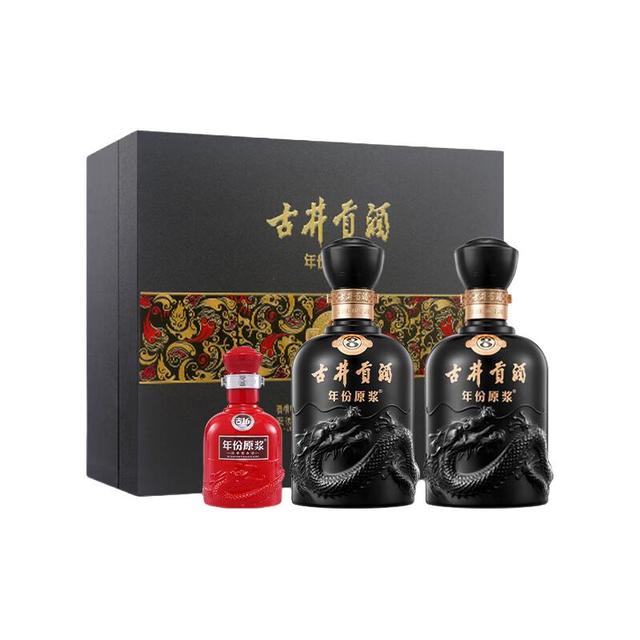 古井贡酒 年份原浆古8 50度 浓香型白酒 500mL*2瓶 礼盒装