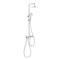 米家 MIJIA MJKWLYHS01DB 控温淋浴花洒套装 S1 电镀银色