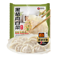 Mr.Lee李先生黑猪肉白菜蒸饺460g可微波饺子煎饺速冻水饺早餐半成品食品 【可微波】黑猪肉白菜蒸饺460g