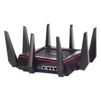 ASUS 华硕 RT-AC5300 三频5300M 家用千兆Mesh无线路由器 Wi-Fi 5 单个装 黑色