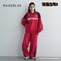 Rageblue 排球少年联名 女士运动服长袖上衣卫裤两件套 318689