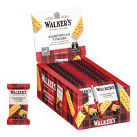 沃尔克斯(Walkers)指形黄油饼干休闲零食糕点心(家庭装)24袋*40克/盒 英国