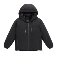 限尺码：太平鸟 男装 2024冬季款连帽男式羽绒服