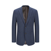 YOUNGOR 雅戈尔 西服男绵羊毛羊绒面料双色斜纹经典通勤