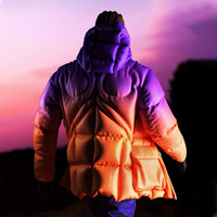 MOOSE KNUCKLES 90%鹅绒双面穿派克羽绒服