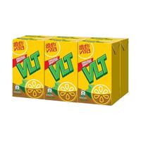 维他奶（vitasoy）香港维他柠檬茶菊花茶果汁果味豆奶奶茶饮料250mlX6盒港版涩得起 原味柠檬茶6盒