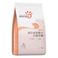 PURICH 醇粹 狗粮金标通用型冻干成犬狗粮纯粹金毛狗干粮经典中大型犬粮15kg 冻干多拼