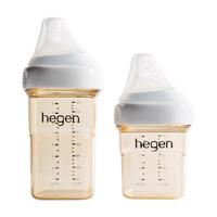 hegen PPSU婴儿多功能奶瓶2个装(带奶嘴150ml+240ml)