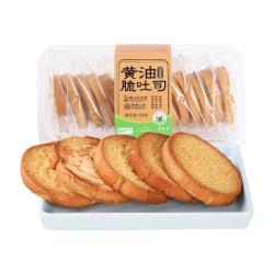 喵满分 猫超臻选黄油脆吐司原味奶香非油炸三关六码头烤面包片早餐零食