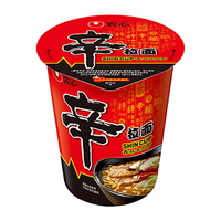 NONGSHIM/农心 辣白菜味 方便面 农心杯面组合 包装