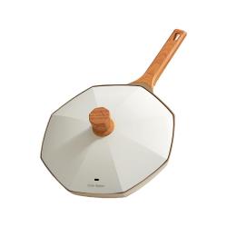 Cate Maker TM-MARBBCG 不粘炒锅 30cm 月光白