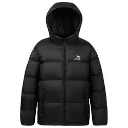 骆驼 火山羽绒服1.0男士鸭绒加厚防寒面包服潮款冬季外套M13CR07089H M13CR07089H 幻影黑 3XL