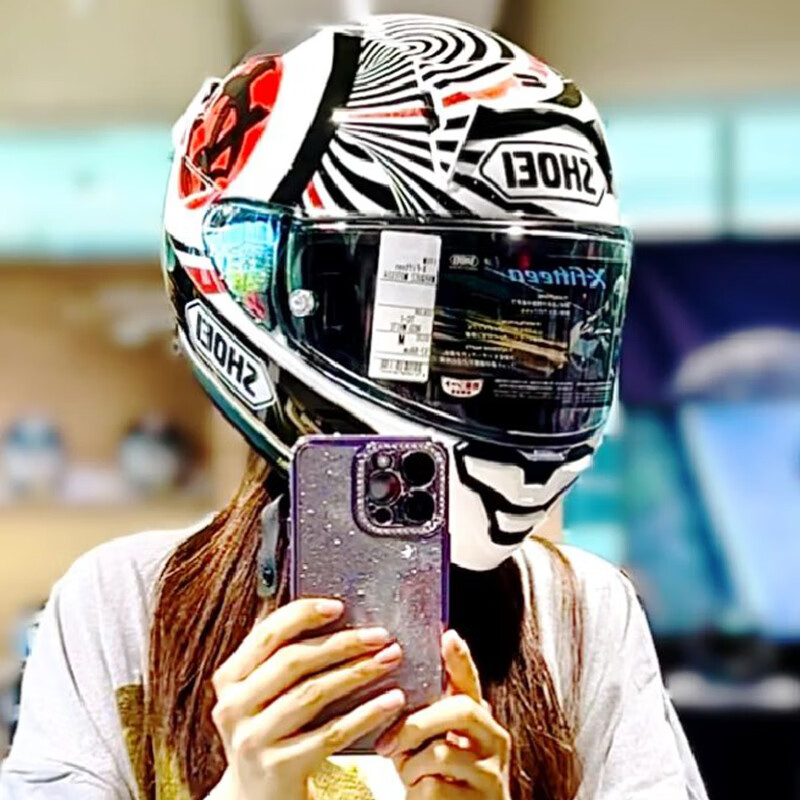 SHOEI X15 招财猫 透明镜片 M码 摩托车头盔