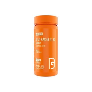 诺特兰德 复合B族维生素咀嚼片维生素b6 b12搭c100粒