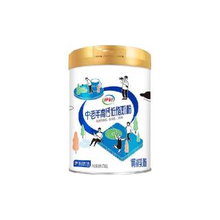 伊利 中老年成人营养品高钙低脂牛奶粉700g早餐冲饮含膳食纤维