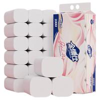 适用金博仕卫生纸卷纸实惠装家用无芯卷筒纸厕纸纸巾大卷纸餐巾纸