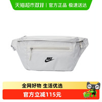 NIKE 耐克 单肩包斜挎包男女腰包ELEMENTAL休闲包秋冬DN2556-072浅骨中 DN2556-072浅骨色/黑