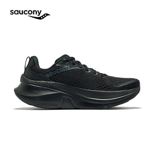 saucony 索康尼 GUIDE向导17减震软底支撑慢跑训练鞋24年轻便运动鞋女 黑200 37