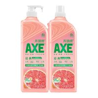 【下拉享百补优惠】/斧头 AXE西柚洗洁精1.18kg*2瓶可洗果蔬