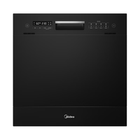 Midea 美的 K1 嵌入式洗碗机 8套 黑色