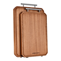 KÖBACH 康巴赫 菜板乌檀木整木切菜板加厚面板双面可用切果蔬切肉剁骨案板