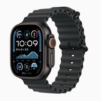 苹果 Apple Watch Ultra 2 2024款 智能手表 49mm 蜂窝版 智能手表 钛金属表壳 蓝黑色野径回环式表带 M/L