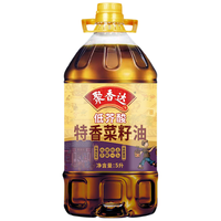 聚香达 【保真菜籽油】食用油 物理压榨 非转基因 低芥酸特香菜籽油