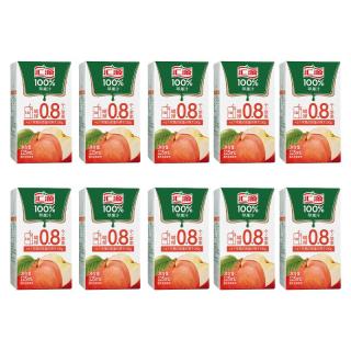 88VIP：汇源 苹果汁100%纯果汁125ml*36盒囤货饮料无添加儿童营养饮品