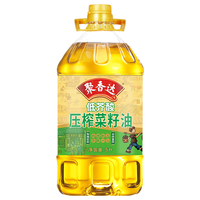 聚香达 低芥酸 一级食用油 物理压榨  非转基因 低芥酸压榨菜籽油5L