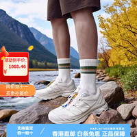 萨洛蒙XT-6 Expanse 唤山者潮流户外低帮功能休闲跑鞋男女同款 417414 冰川白@412529 男女同款 轻便透 38.5 偏小拍大半码