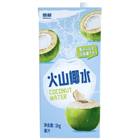 佳沃焕鲜椰子水100%NFC海南火山天然椰子水运动补水无添加电解质 椰子水1L畅饮装