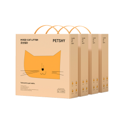 petshy 百宠千爱6L猫砂细混合型10公斤
