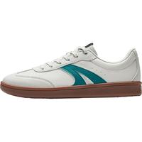 安踏TT鞋LITE 丨经典薄底德训鞋板鞋男女同款潮流休闲运动鞋 数字雾灰/灵石绿-2 37.5 (女6.5)