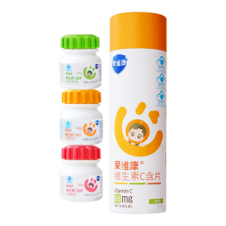 果维康 儿童维生素C含片240片维c咀嚼片VC4-17岁青少年学生