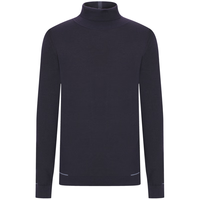 劲霸男装【绵羊毛】毛衣男高领保暖纯色套头休闲羊毛衫男|BYYG3033 正紫 M