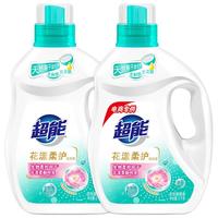 超能 花漾柔护去渍家庭实惠装 3kg*4瓶（24斤）