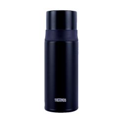 THERMOS 膳魔师 保冷保温杯不锈钢水杯磨砂黑350ml子双盖FFM-351