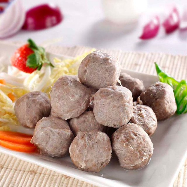 PLUS会员：四海鱼蛋 手打牛肉丸 500g