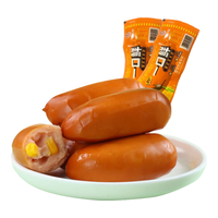 克拉古斯 鸡肉玉米热狗肠休闲零食早餐肠香甜儿童热狗肠沈阳特产开袋即食 85g 玉米热狗肠单支