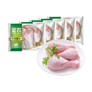 88VIP：圣农 鸡肉单冻琵琶腿 500g*5包