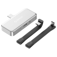 奥睿科（ORICO）2TB移动固态硬盘Type-C手机直插磁吸外录2000M/s铝合金小巧便携FlashPod