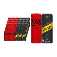  Schweppes/怡泉 含汽饮料套装  包装 330ml