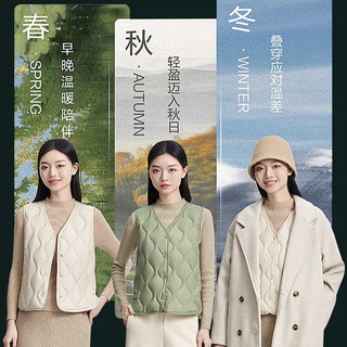 熊猫相伴羊毛马甲女士秋冬季外穿保暖背心时尚洋气款高档2024加绒加厚 橄榄绿 3XL 【140-160斤】
