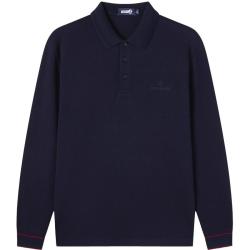 navigare 纯棉 男士长袖Polo衫