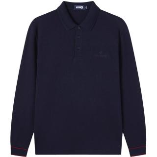  navigare/纳维凯尔 纯棉 男士长袖Polo衫