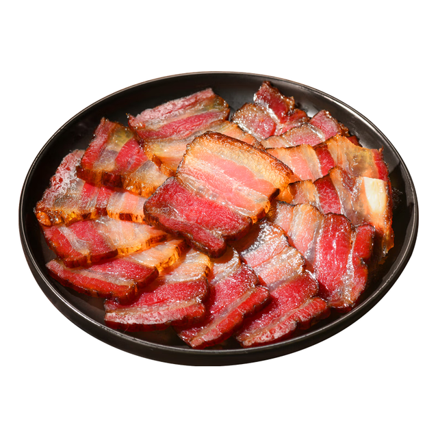 蜀腊人家 柴火烟熏 老腊肉  川式五花老腊肉496g 袋装 496g