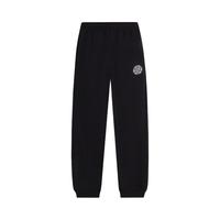 李宁（LI-NING）童装儿童运动裤子男女小大童棉感亲肤束脚卫裤长裤150YKLV243-1