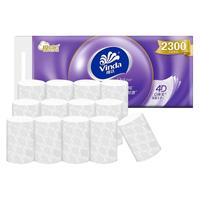 维达无芯卷纸4层21卷2300g家用公司厕所卫生纸大卷卷纸巾厕纸