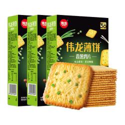 伟龙 香葱鸡片 韧性饼干 180g